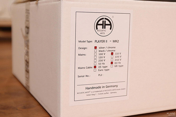 理性與暖意并重 Accustic Arts Player II MK2 CD唱盤 理性與暖意并重 Accustic Arts Player II MK2 CD唱盤